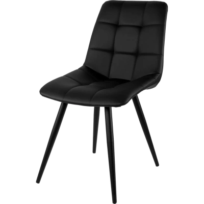 Стул FORM HN BLACK (BOX-4) RU ECO-30 черн/черн