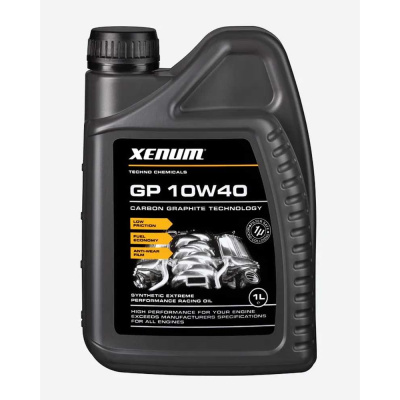 Гибридное синтетическое моторное масло с графитом, XENUM GP 10W40 1 л