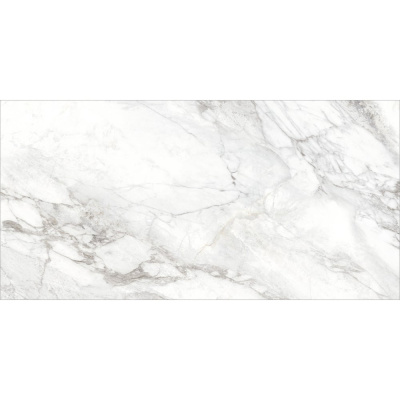 Керамогранит Багамы Каррара / Bahamas Carrara матовый 1200х600х9,5 1,44м2 (2 шт в уп) белый Delacora