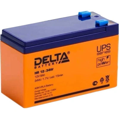 Батарея аккумуляторная Delta HR 12-34 W