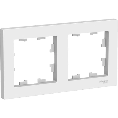 Рамка 2-м AtlasDesign универс. бел. SE ATN000102