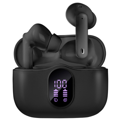 Наушники Sven E-315B, черный, Bluetooth, TWS, ANC, ENC