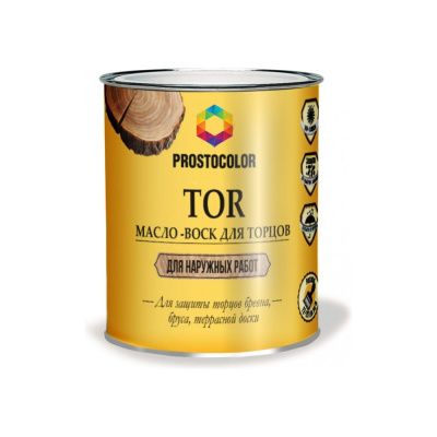 Масло-воск для торцов PROSTOCOLOR TOR ПРОСТОКОЛОР (Бруно) 0,75 л