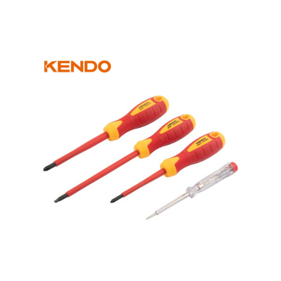 Набор диэлектрических отверток KENDO 4 шт 1000В