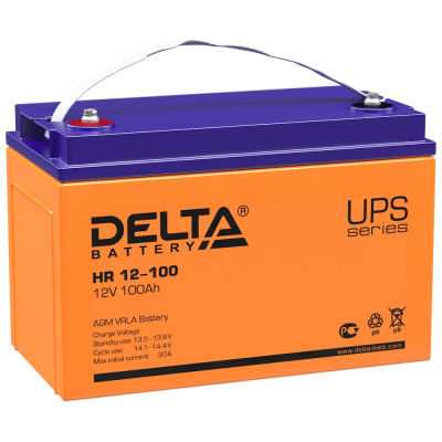 Батарея аккумуляторная Delta HR 12-100 / HR 12-100 L