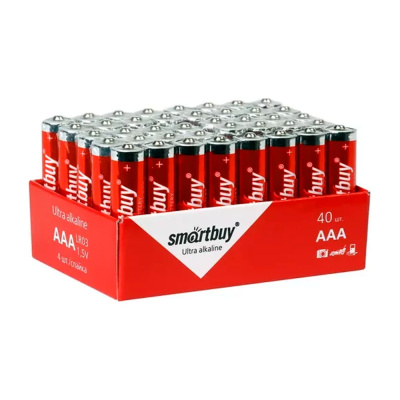 Батарейка Smartbuy алкалиновая lr03/40 bulk (40/960) упаковка 40 шт. SBBA-3A40S