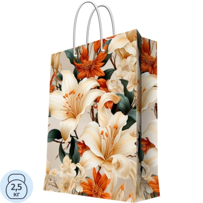 Пакет,бумажный д/сувенирной продукции,ш26cм,140г/м2 26x32,4x12,7см 93914FE