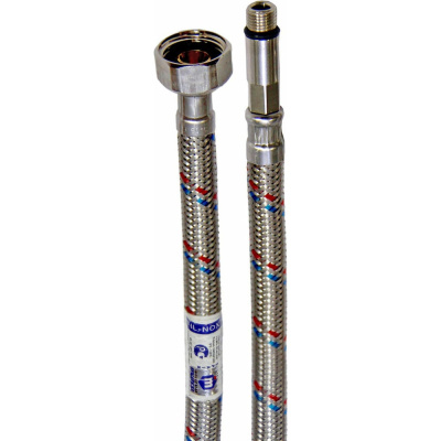 Подводка в оплётке MATEU FIL- NOX S/S, для смесителей, 1/2хМ10х1х18, 2.0 м