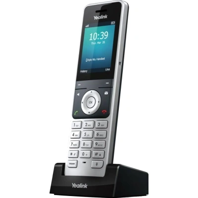 Дополнительная трубка Yealink Dect W56H серебристый для W52P/W60P/W41P