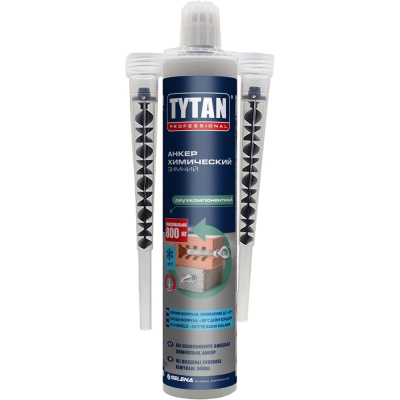 Зимний химический двухкомпонентный анкер TYTAN TYTAN PROFESSIONAL