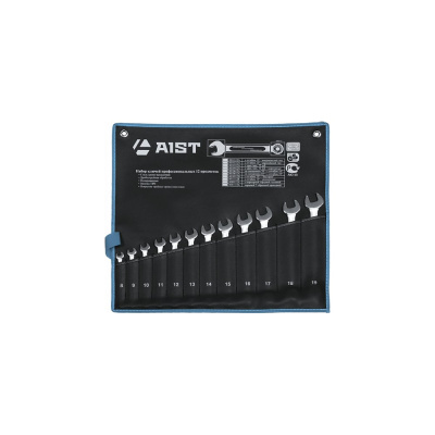 Конверт на 10 комбинированных ключей AIST