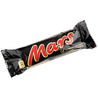 Шоколадный батончик Mars 50 г, 409458