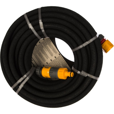 Пористый шланг для полива с коннекторами Hozelock 6762 1/2", 15 м