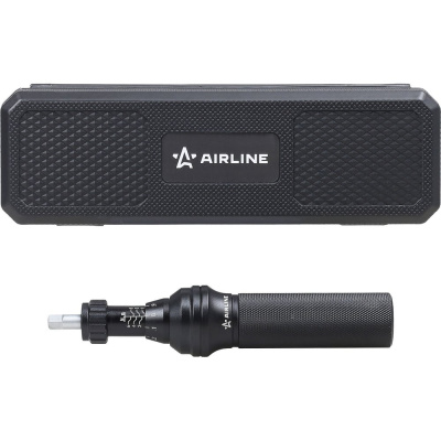Отвертка динамометрическая Airline, 1/4", 1-6 Нм, с битами 23 пр. (PH, HEX, TORX), в кейсе ATBN301