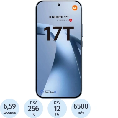 Смартфон Xiaomi 17T RU 12+256 Blue