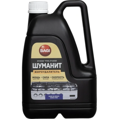 Чистящее средство для плит Bagi ШУМАНИТ жидкость д/удаления жиров 3л
