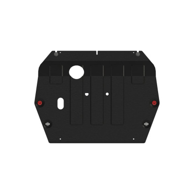 Защита картера и КПП для JAC J7 2021-1.5T MT/ 1.5T CVT, универсальная штамповка, сталь 2.0 мм, с крепежом sheriff