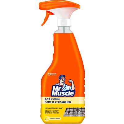 Чистящее средство для кухни Mr Muscle Свежесть лимона, триггер 520 мл