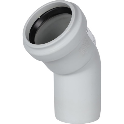 Отвод STOUT канализационный бесшумный d 58x45
