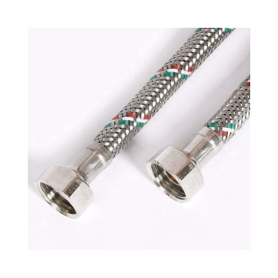 Гибкая подводка для воды Uni-Fitt BB 1/2" 150 см оплетка из нержавеющей стали