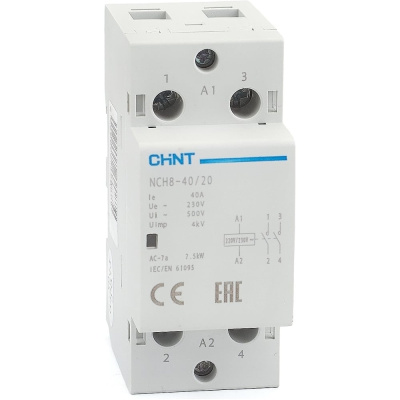 Модульный контактор CHINT NCH8-40/20 256081