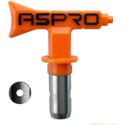 Сопло ASPRO® №535 X2 - это износостойкая форсунка для безвоздушного распыления краски