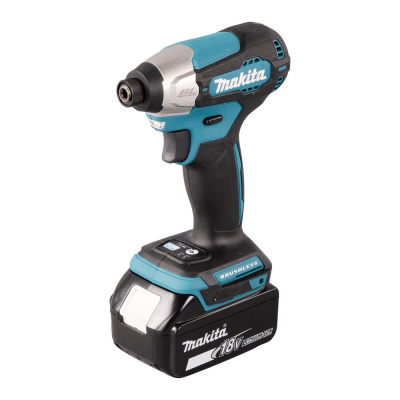 Аккумуляторный ударный шуруповерт Makita 18В, BL, XPT, Li-ion, 140 Нм, 2 скорости