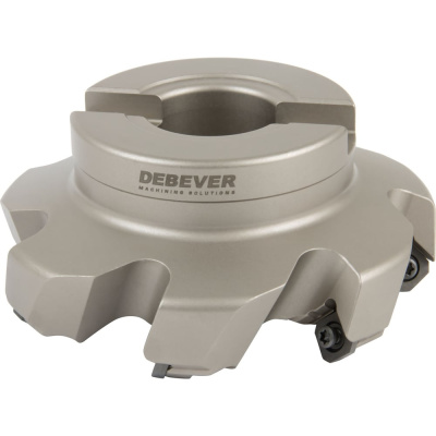 Корпус фрезы для обработки торца Standard D=100 мм, d пос=32 мм, 45°, 7 кромок Debever Machining Solutions
