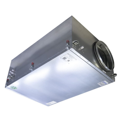 Установка вентиляционная приточная Naveka Node4 Light- 125(30m)/VEC(Bs190),E2 с ЧЕРНЫМ пультом TS4b