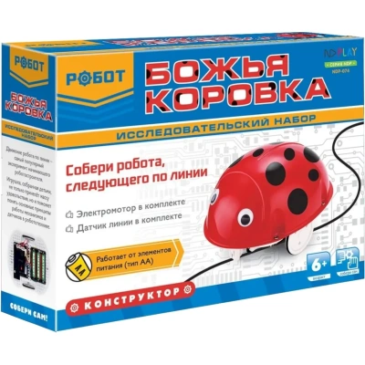Конструктор ND PLAY Робот - божья коровка 284380 NDP-074
