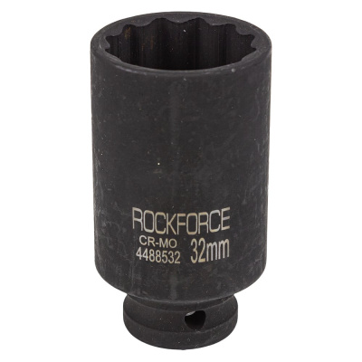 Головка ударная глубокая 32 мм, 1/2"DR Rockforce