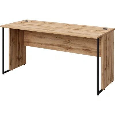 Стол К-Loft 241S012 1580х670х752 дуб натур/мет. черный