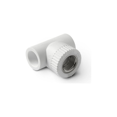 Комбинированный тройник PRO AQUA PP-R ВР белый 32 мм 1/2"