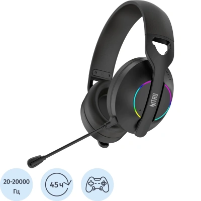 Гарнитура Acer OHR400 монит. BT/Radio/3.5mm (ZL.HDSEE.00G)черн