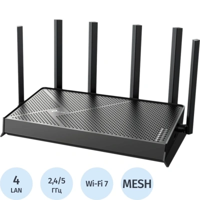 Маршрутизатор TP-Link Archer BE400 BE6500 Wi-Fi 7