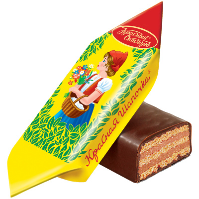 Конфеты шоколадные КРАСНЫЙ ОКТЯБРЬ "Красная шапочка", 250 г, пакет, КО03926