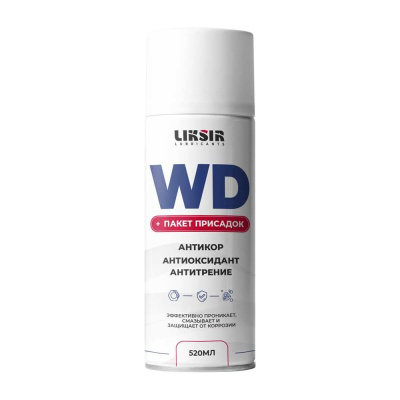 Смазка проникающая LIKSIR WD АНТИКОР Spray (520мл)