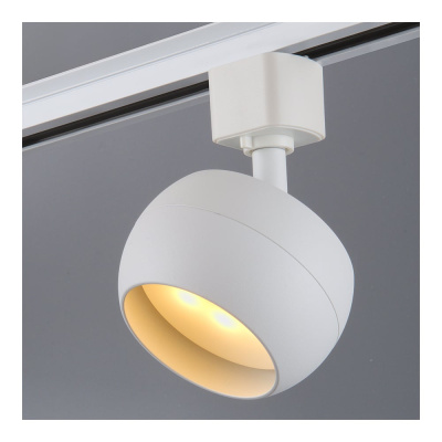 Светильник трековый 1фазный General Lighting Systems GX53, 1 фаза, IP40, 90х90х105мм, чаша, белый