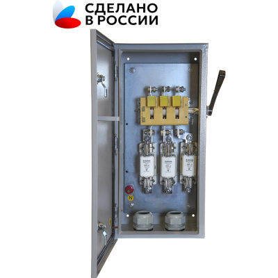 ЯРП-250-54 УХЛ2 Электротехник с ППН-35 250А держатели медь IP54 ящик силовой