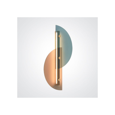 Бра IMPERIUMLOFT JACQUELINE WHITE SCONCE brass 219343-22