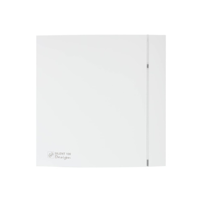 Вытяжной вентилятор Soler&Palau Silent-100 CZ Matt White Design 4C