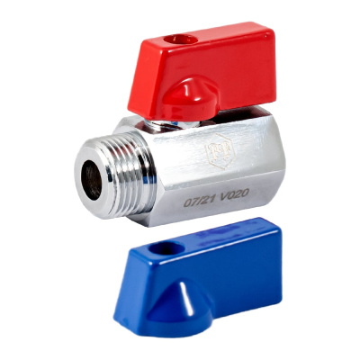 Шаровой кран PROFACTOR PF CHROME MINI для бытовой техники в/н 3/8 PF BMV