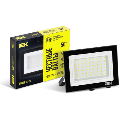 Светодиодный прожектор IEK СДО 06-50 LPDO601-50-65-K02