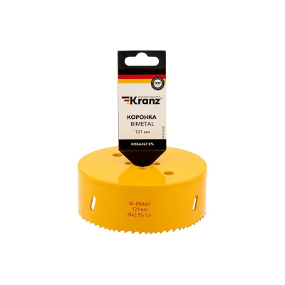 Биметаллическая коронка KRANZ KR-92-0248