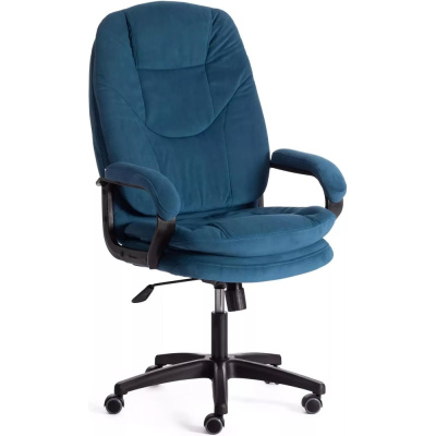 Кресло Tetchair comfort lt 22 флок, синее 32