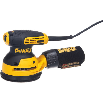 Эксцентриковая шлифмашина Dewalt