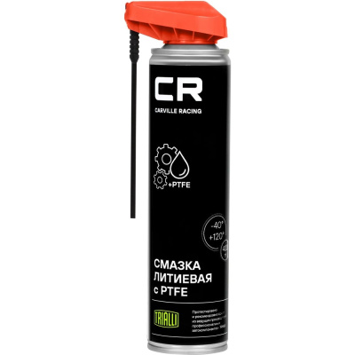 Литиевая смазка с PTFE CARVILLE RACING белая, аэрозоль, расп