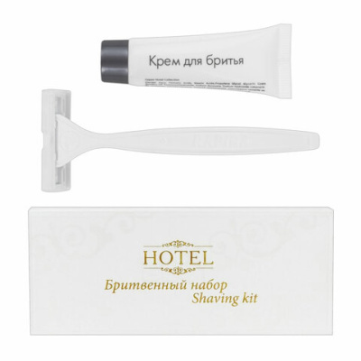 Набор бритвенный HOTEL Бритвенный набор,картон,200шт.