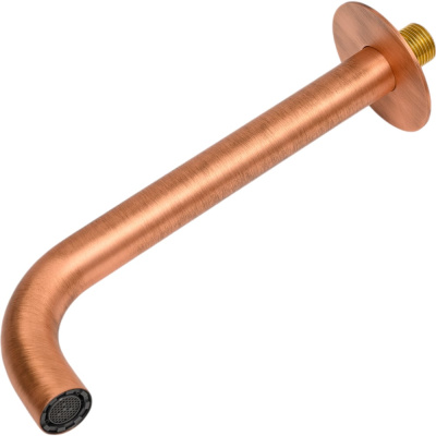 Излив встраиваемый PLUMBERIA SELECTION IXO медь брашир
