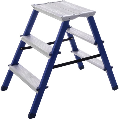 Стальная двухсторонняя стремянка STAIRS CMP203